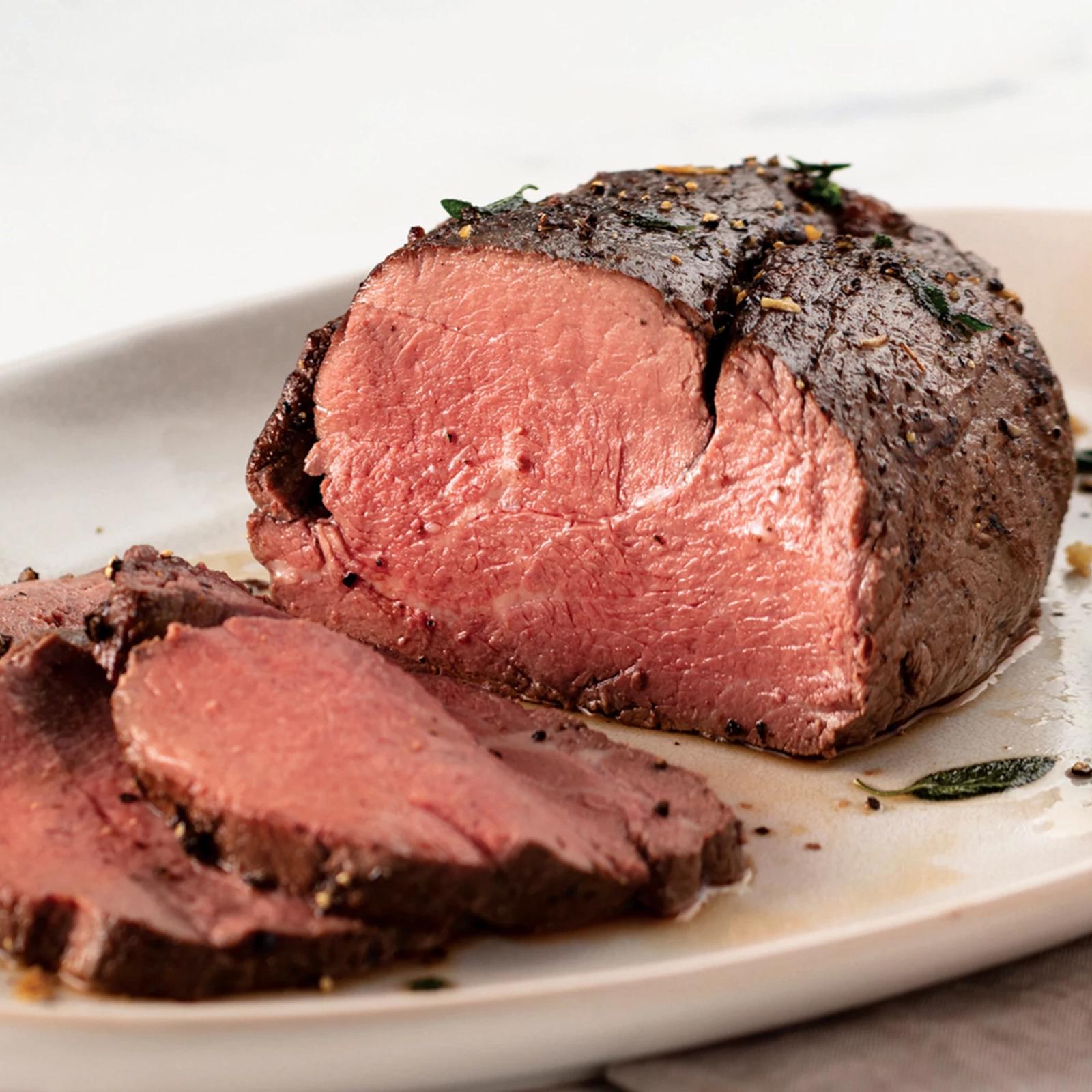 Fully Cooked Beef Tenderloin Roast 2 Pieces 28 oz Per Piece