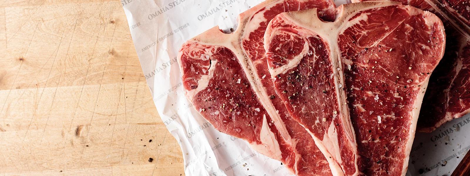 TBone & Porterhouse Delivery Order Online Omaha Steaks
