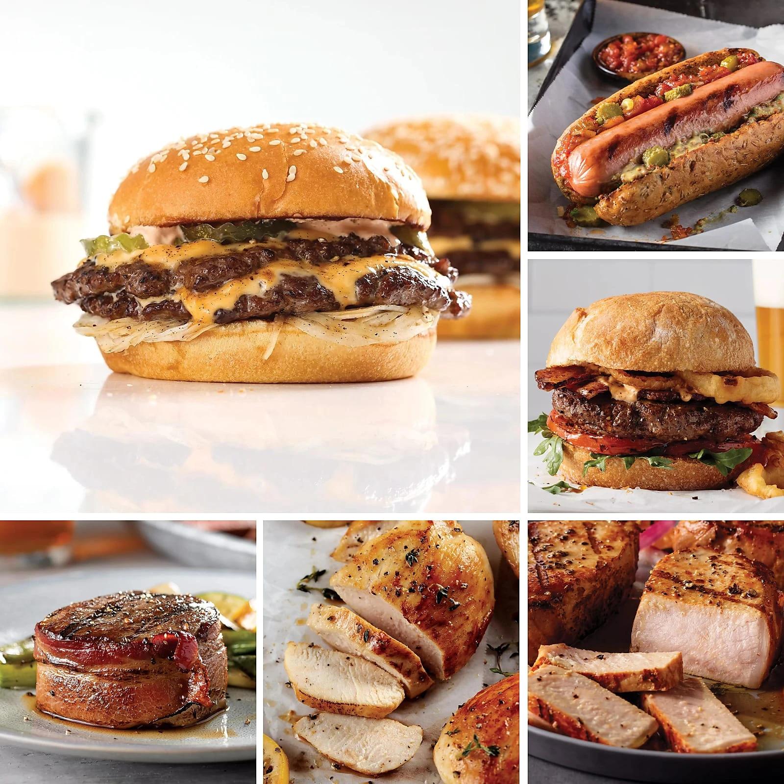 Omaha Steaks Griller's Essential Bundle + 16 FREE Smash Burgers