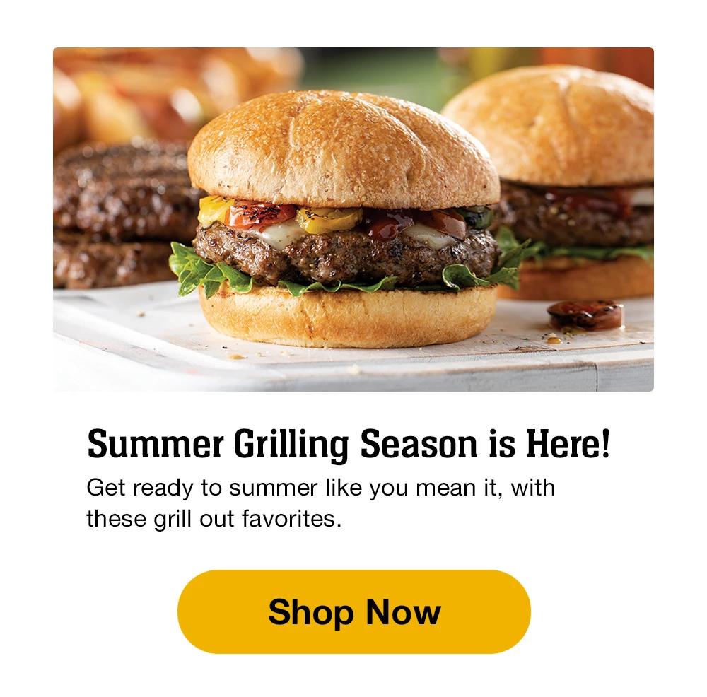Summer Grilling Season is Here! Get ready to summer like you mean it, with these grill out favorites. || Shop Now