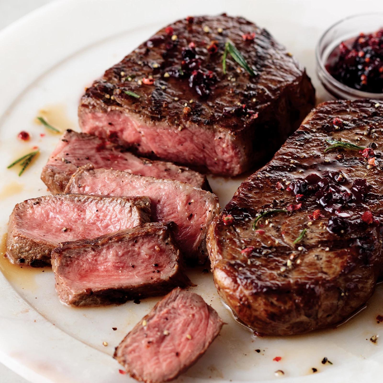 Salt-Encrusted King Cut Ribeye