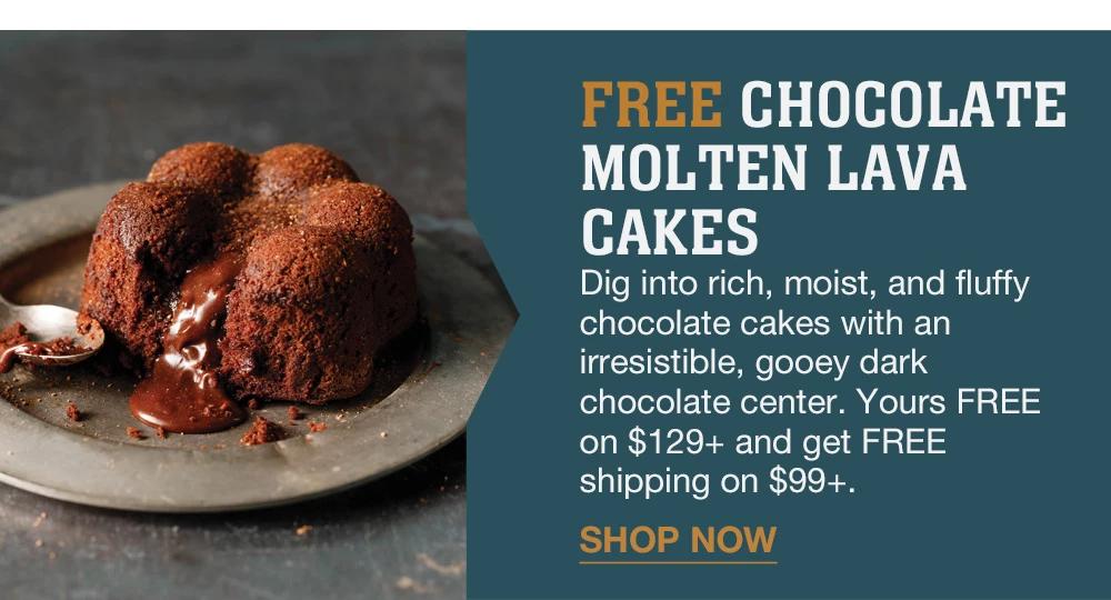 The Easter Bunny brought you FREE dessert. Omaha Steaks