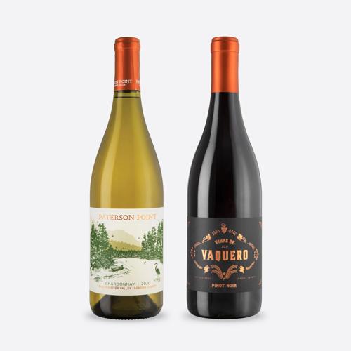 Classic Sonoma Chardonnay & Pinot Noir Duo