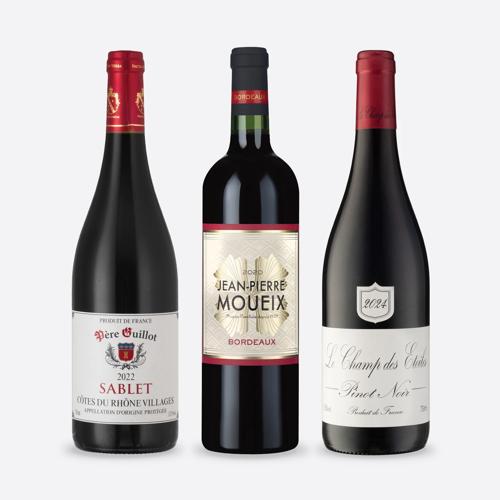 Luxe French Reds Trio