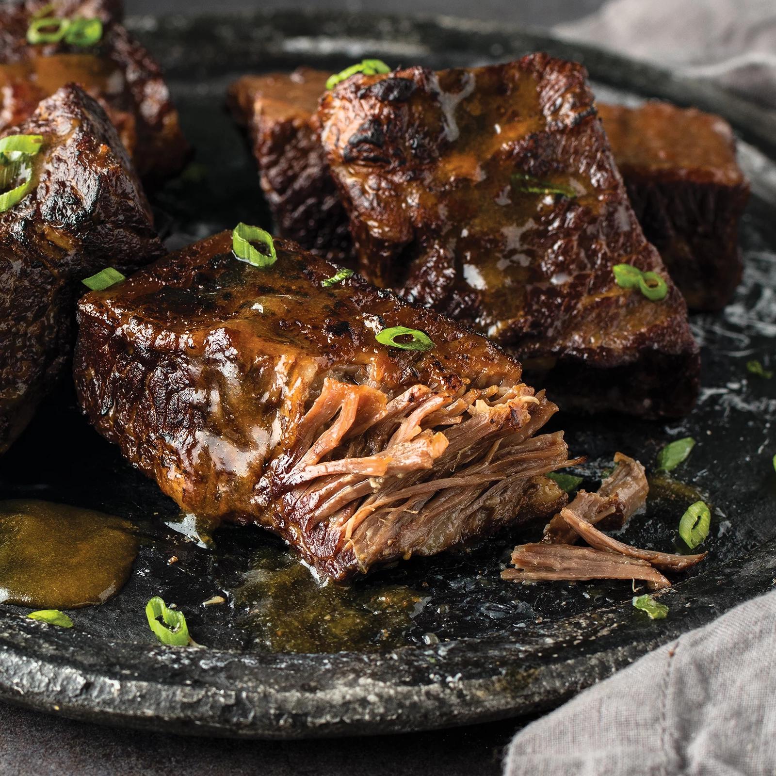 Boneless Beef Short Ribs 4 Pieces 6 oz Per Piece