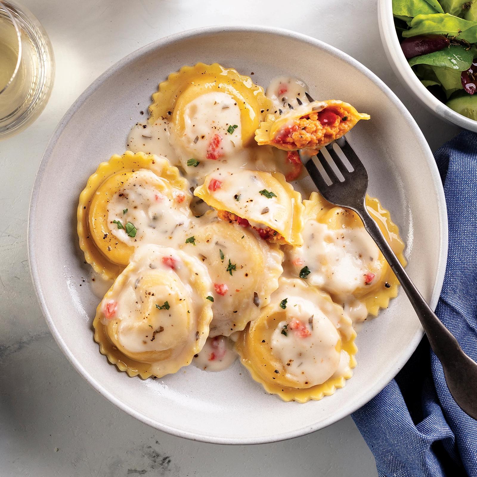 Omaha Steaks Skillet Meal: Lobster Ravioli 1 Piece 18.25 oz