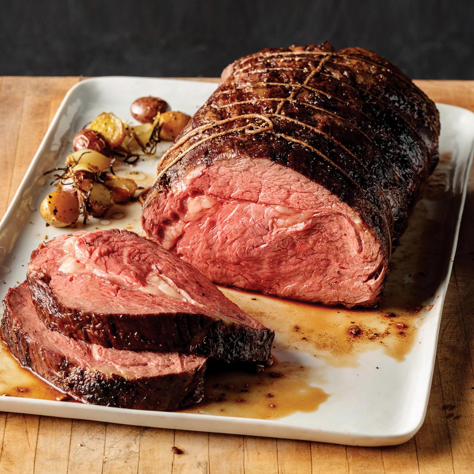 Omaha Steaks Boneless Heart of Prime Rib Roast 1 Piece 4 lbs