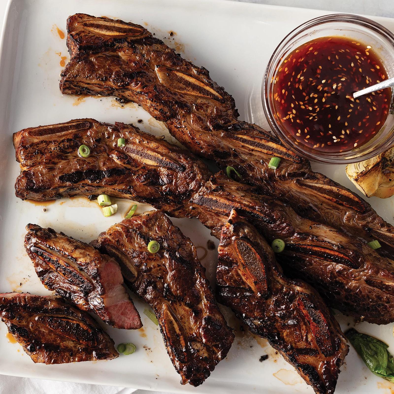 Omaha Steaks Flanken-Style Short Ribs 4 Pieces 12 oz Per Piece