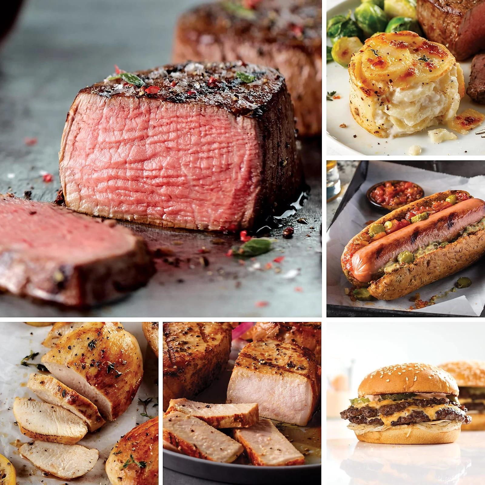 Omaha Steaks Premier Gift + FREE Shipping & Burgers